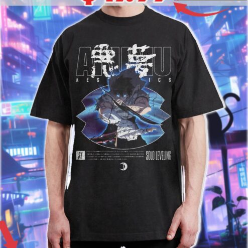 Solo Leveling Sung Jinwoo V2 Vintage Shirt