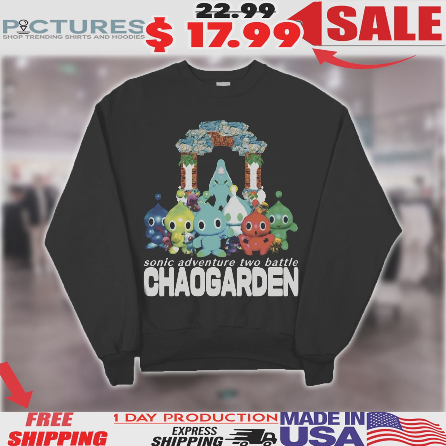 Sonic Adventure Two Battle Chaogarden Shirt
