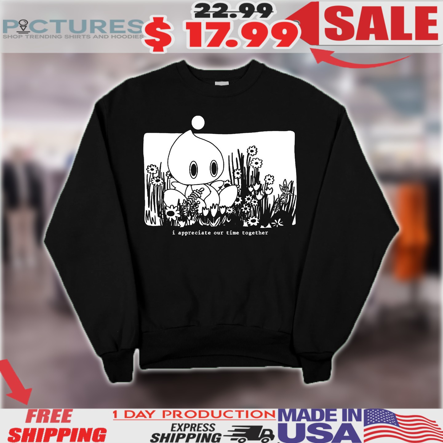 Sonic Chaos Garden I Appreciate Our Time Together Shirt