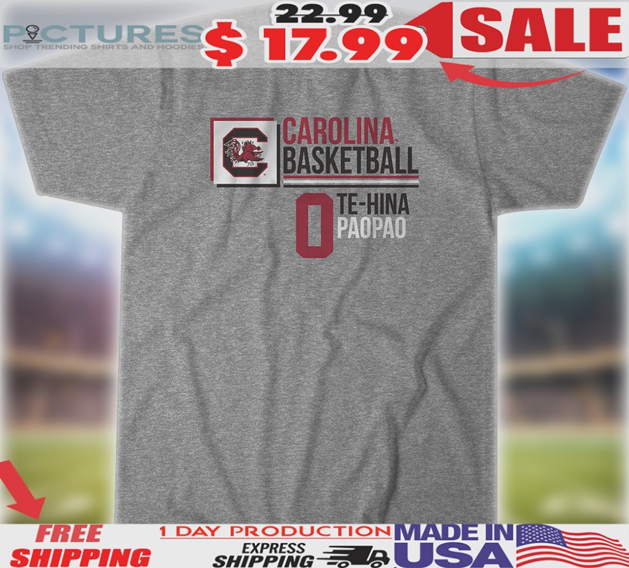 South Carolina Gamecocks Basketball Te-hina Paopao 0 Shirt