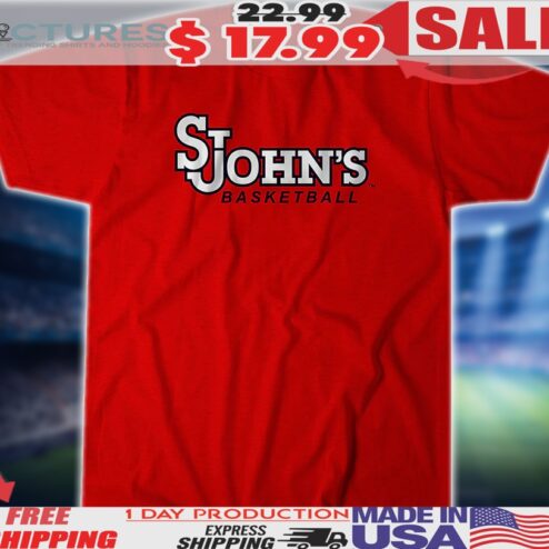 St. John's Red Storm Basketball Logo Stack Shirt