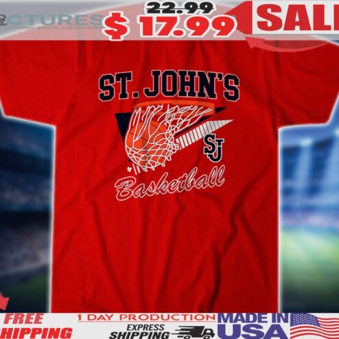 St. John's Red Storm Throwback Basketball Shirt