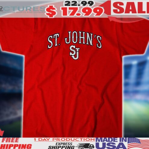 St. John's Red Storm Wordmark Shirt