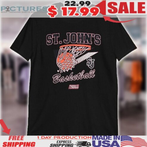 St John’s Red Storm 2025 NCAA Men’s Basketball Championship March Madness Basketball Shirt