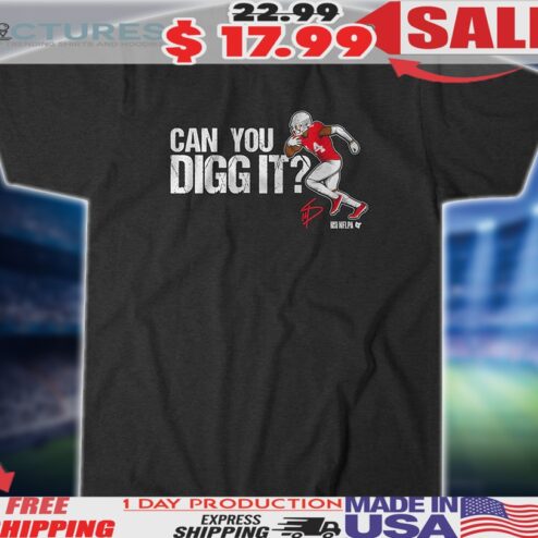 Stefon Diggs New England Patriots Can You Digg It Shirt
