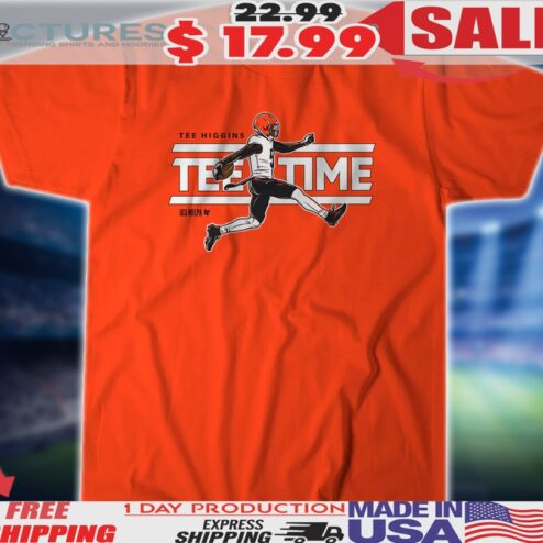 Tee Higgins Cincinnati Bengals Tee Time Shirt