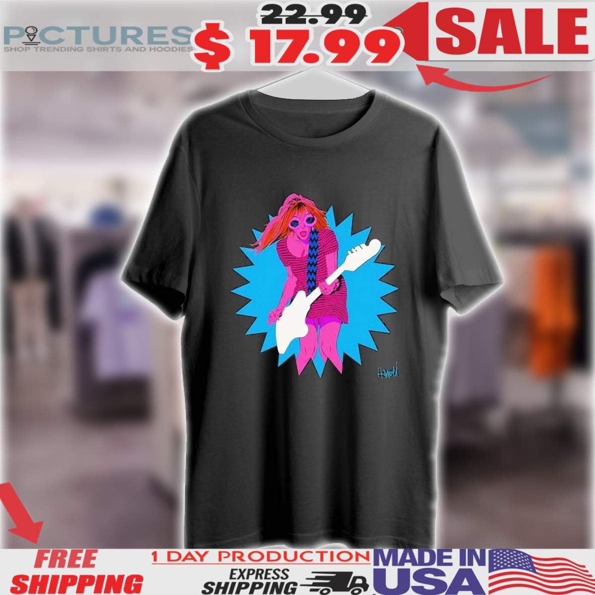Teenage Cancer Trust Grunge Shirt