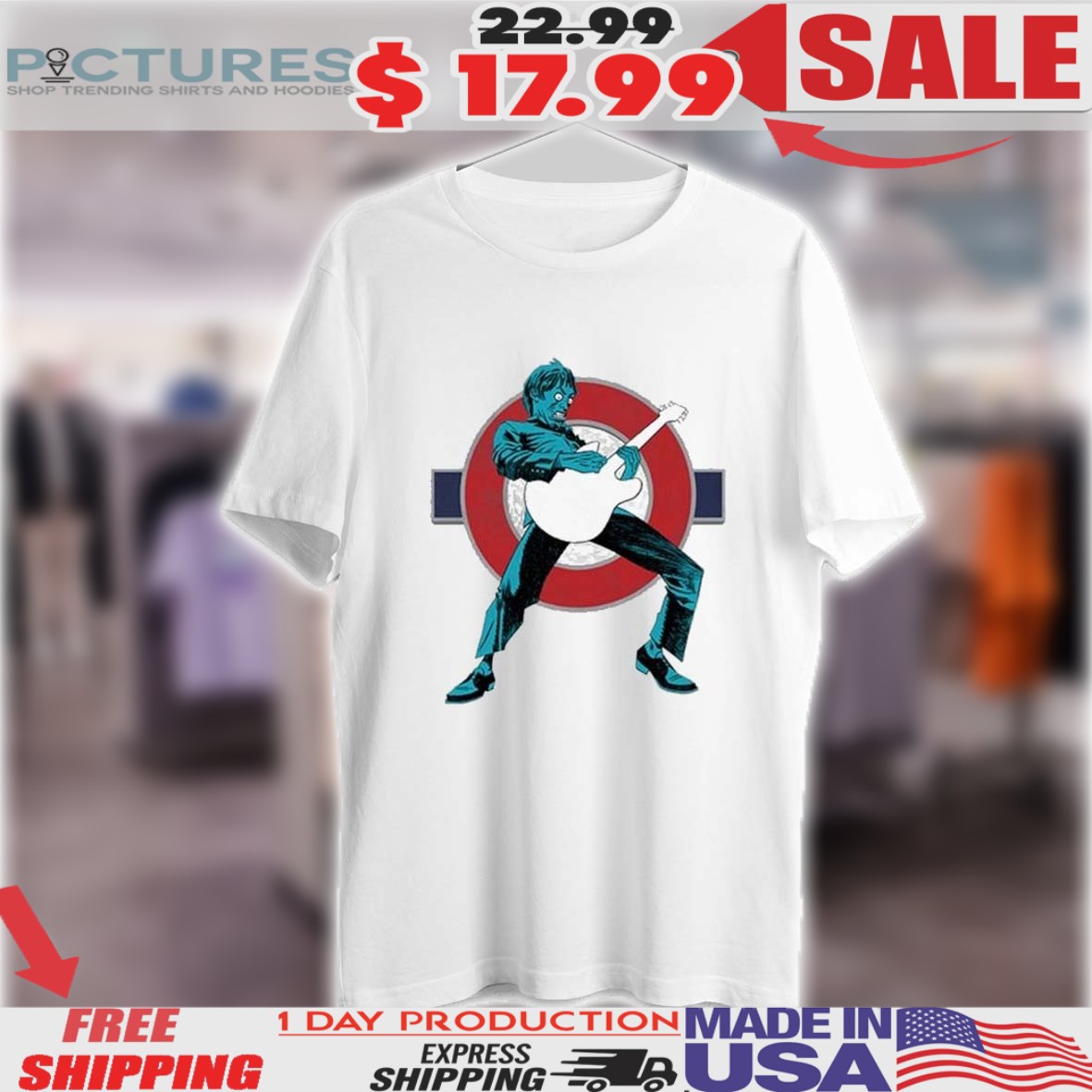 Teenage Cancer Trust Mod Shirt