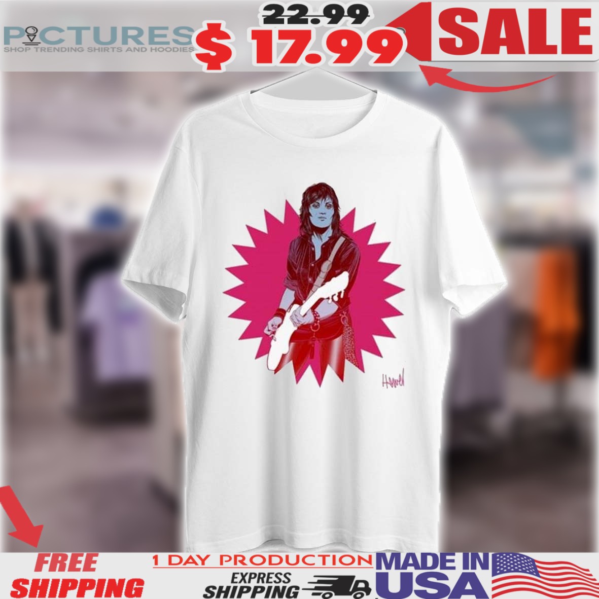 Teenage Cancer Trust Punk Rocker Shirt