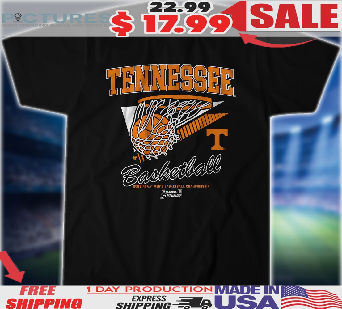 Tennessee Volunteers Basketball 2025 March Madness Basketball Shirt