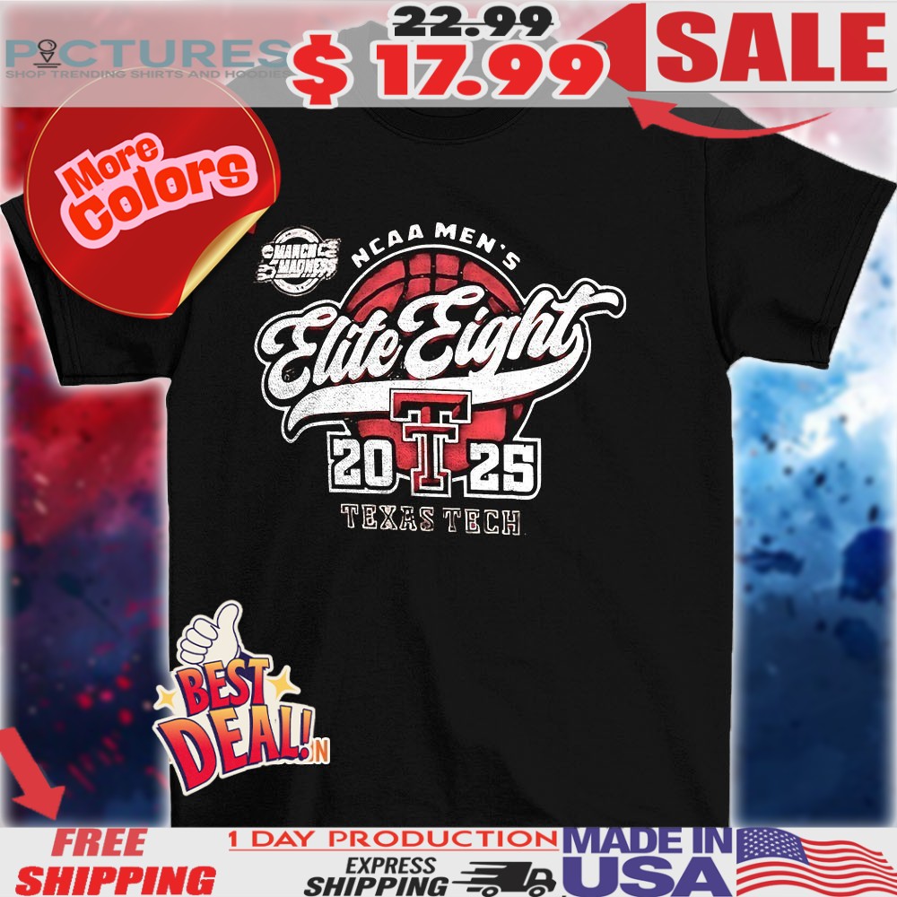 Texas Tech NCAA Men’s Elite Eight 2025 vintage shirt