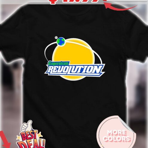 The Copernican Revolution Earth Sun Heliocentric Theory logo shirt