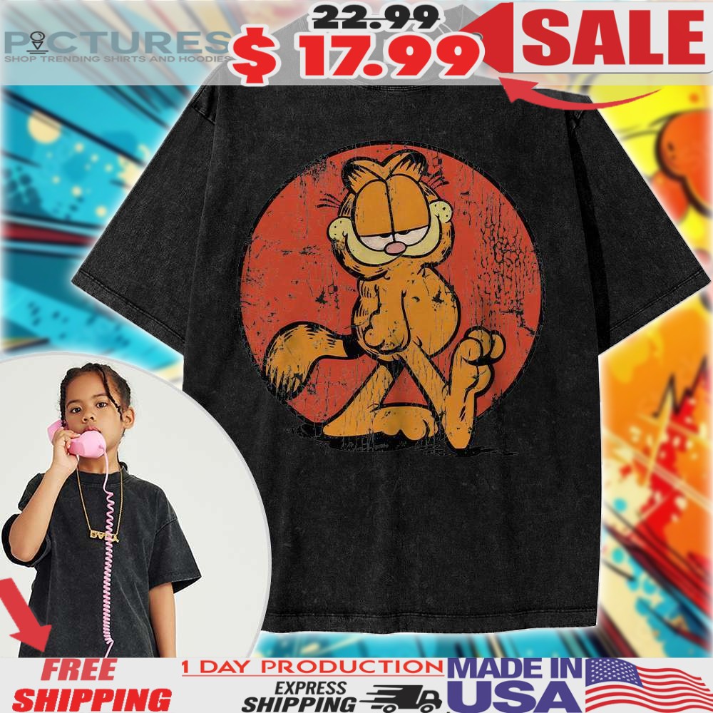 The Garfield Movie For Kids Animated For Kids Vintage Shirt