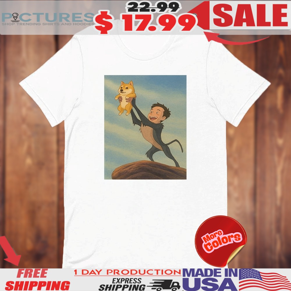 The Lion King Elon Musk Doge Version Shirt