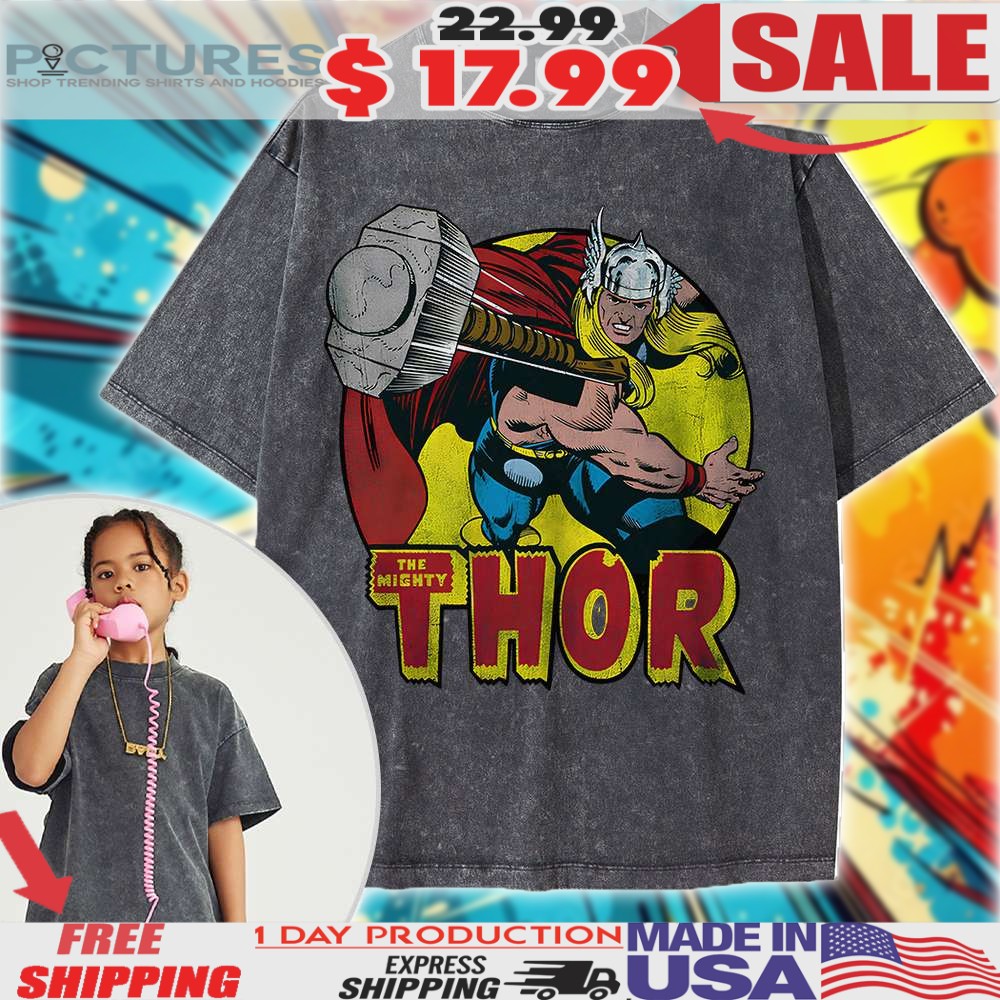 The Mighty Thor Marvel Comics For Kids Shirt