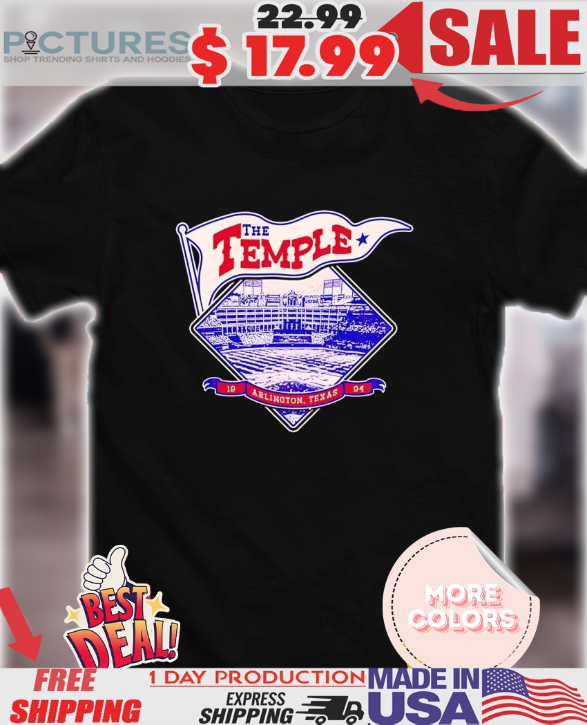 The Temple in Arlington Texas Baseball Vintage shirt