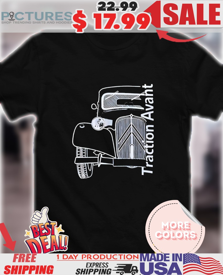 Traction Avant Vintage Car shirt