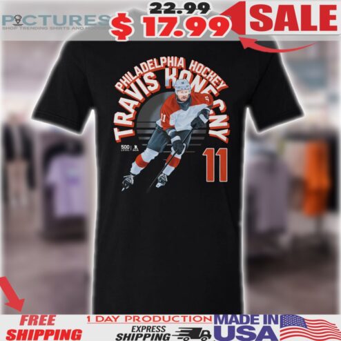 Travis Konecny 11 Philadelphia Flyers  Name Number NHL Shirt