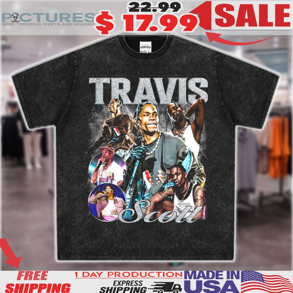 Travis Scott Vintage Music Shirt
