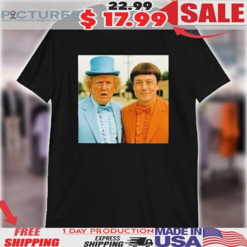 Trump Elon Musk Dumb And Dumber Shirt