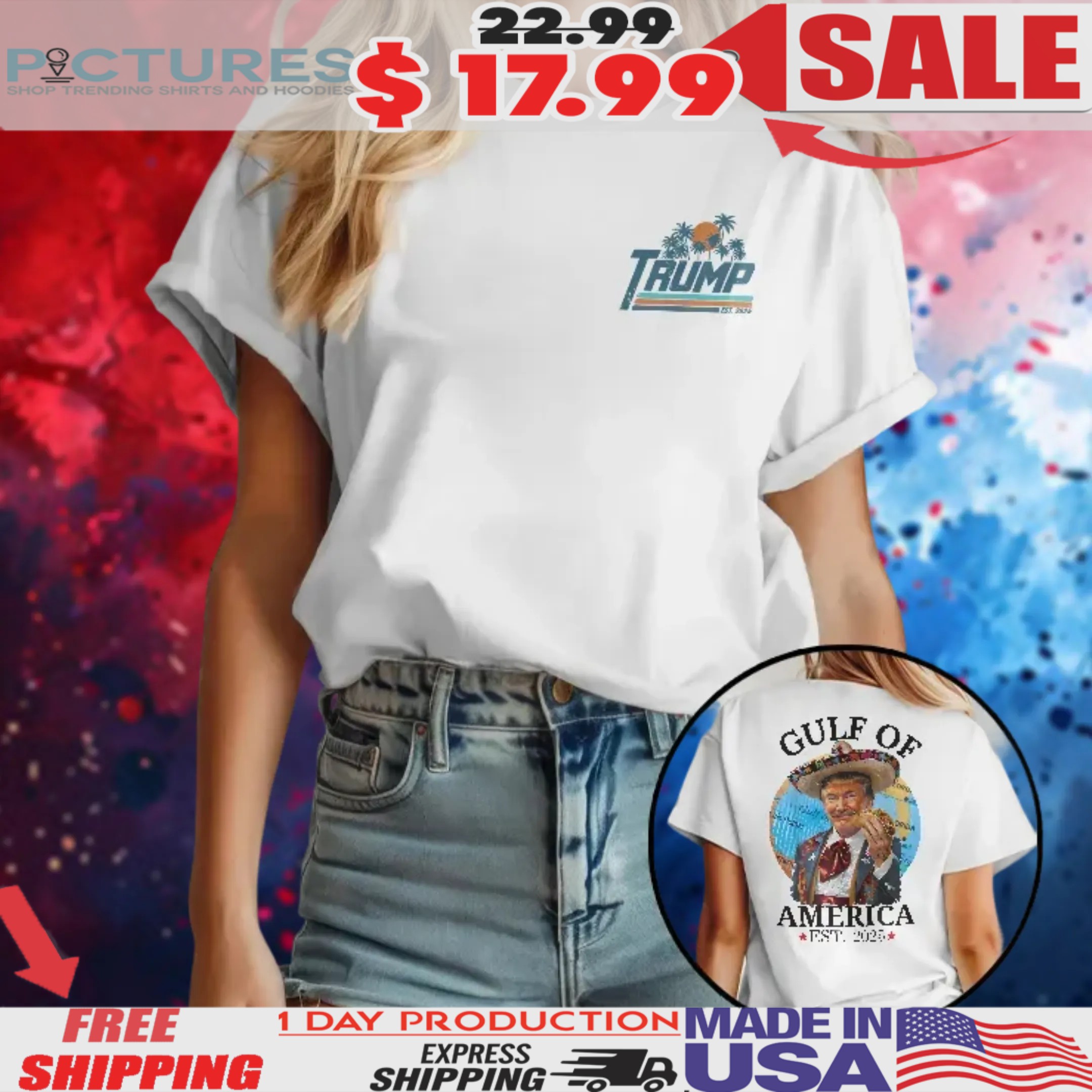 Trump Gulf Of America Est 2025 Shirt