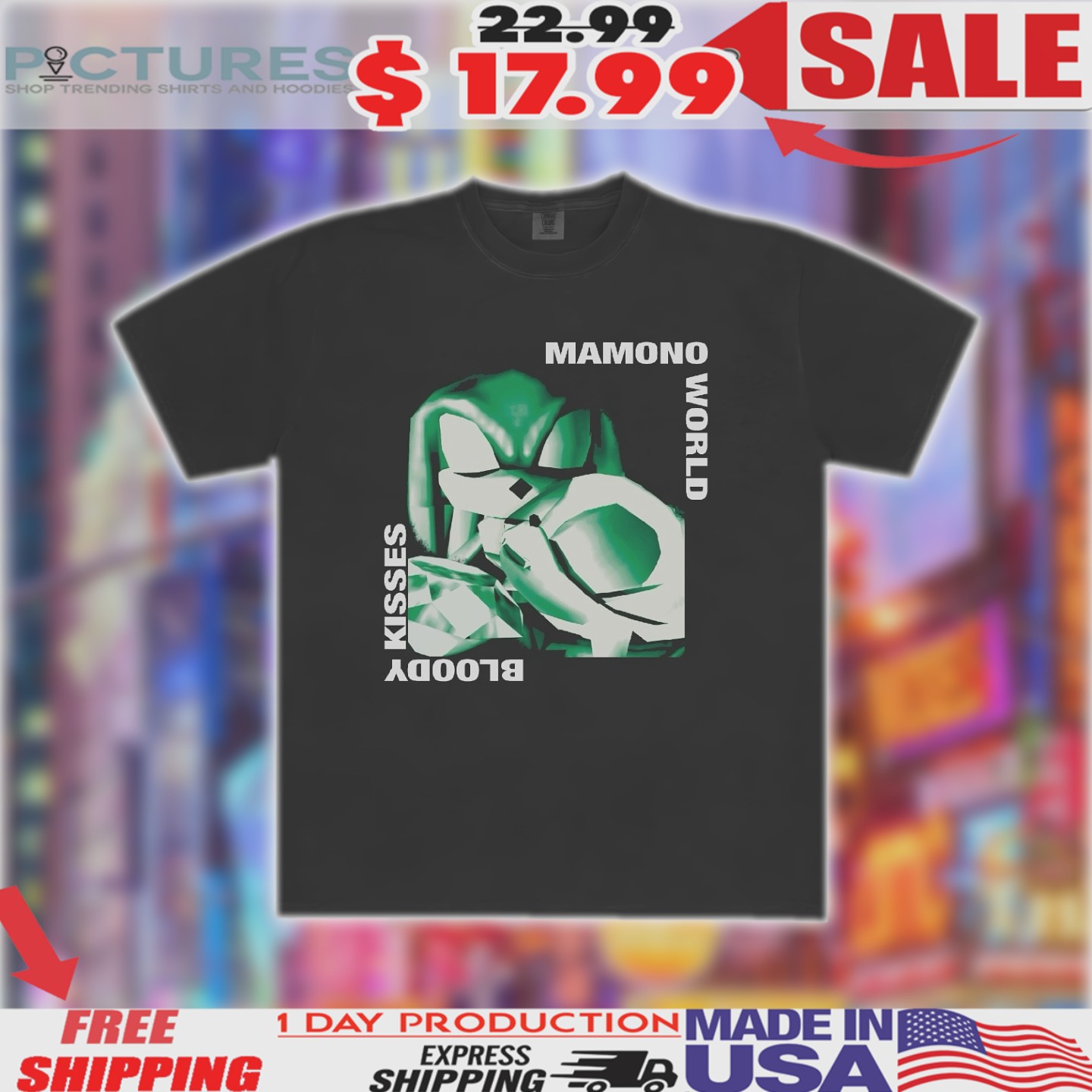 Type O Negative Sonic Bloody Kisses Shirt