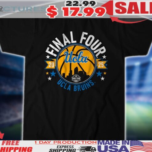 Ucla Bruins Basketball 2025 Women's Final Four Shirt