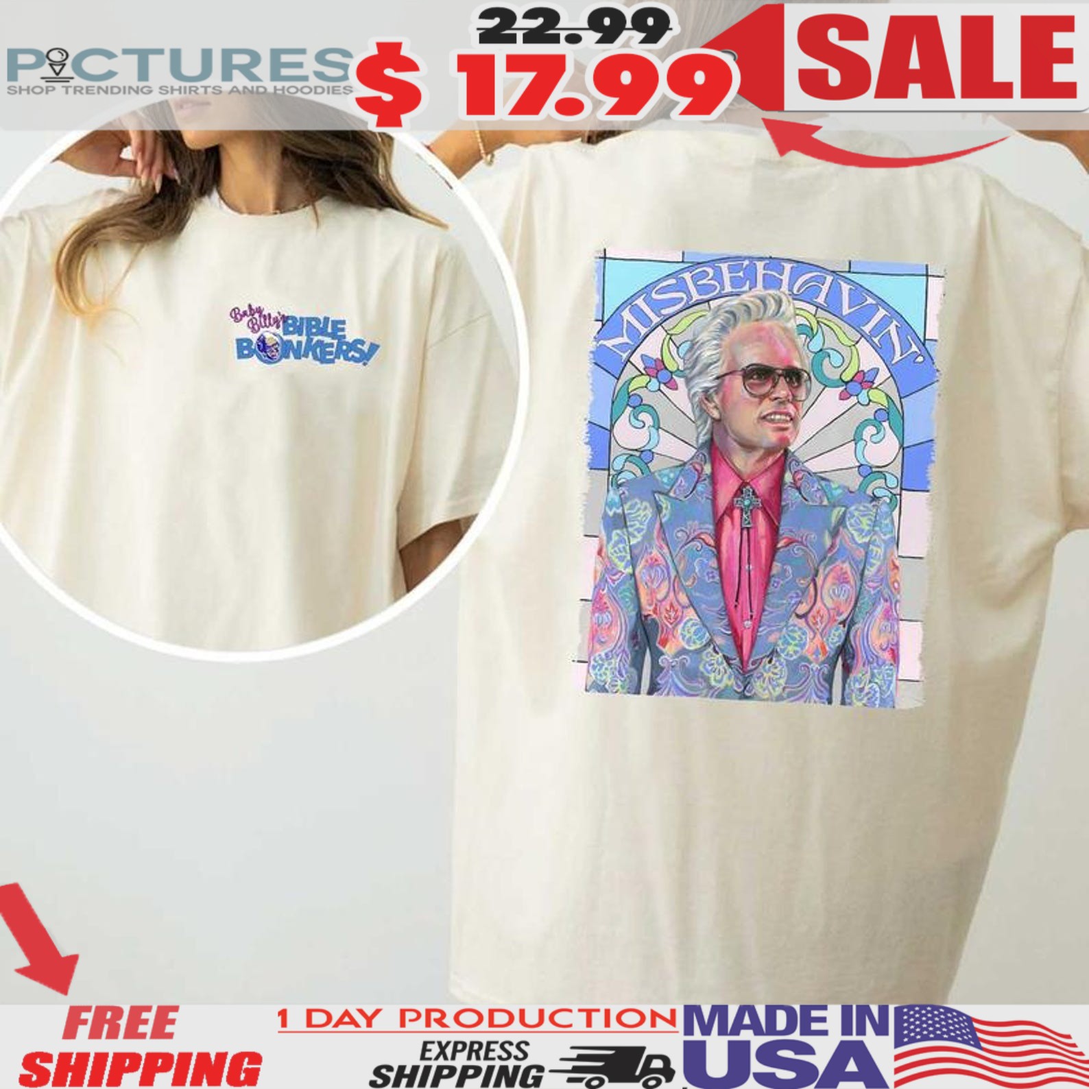 Uncle Baby Billy Go Outside Nerd Tour 1989 The Righteous Gemstones Movie Shirt