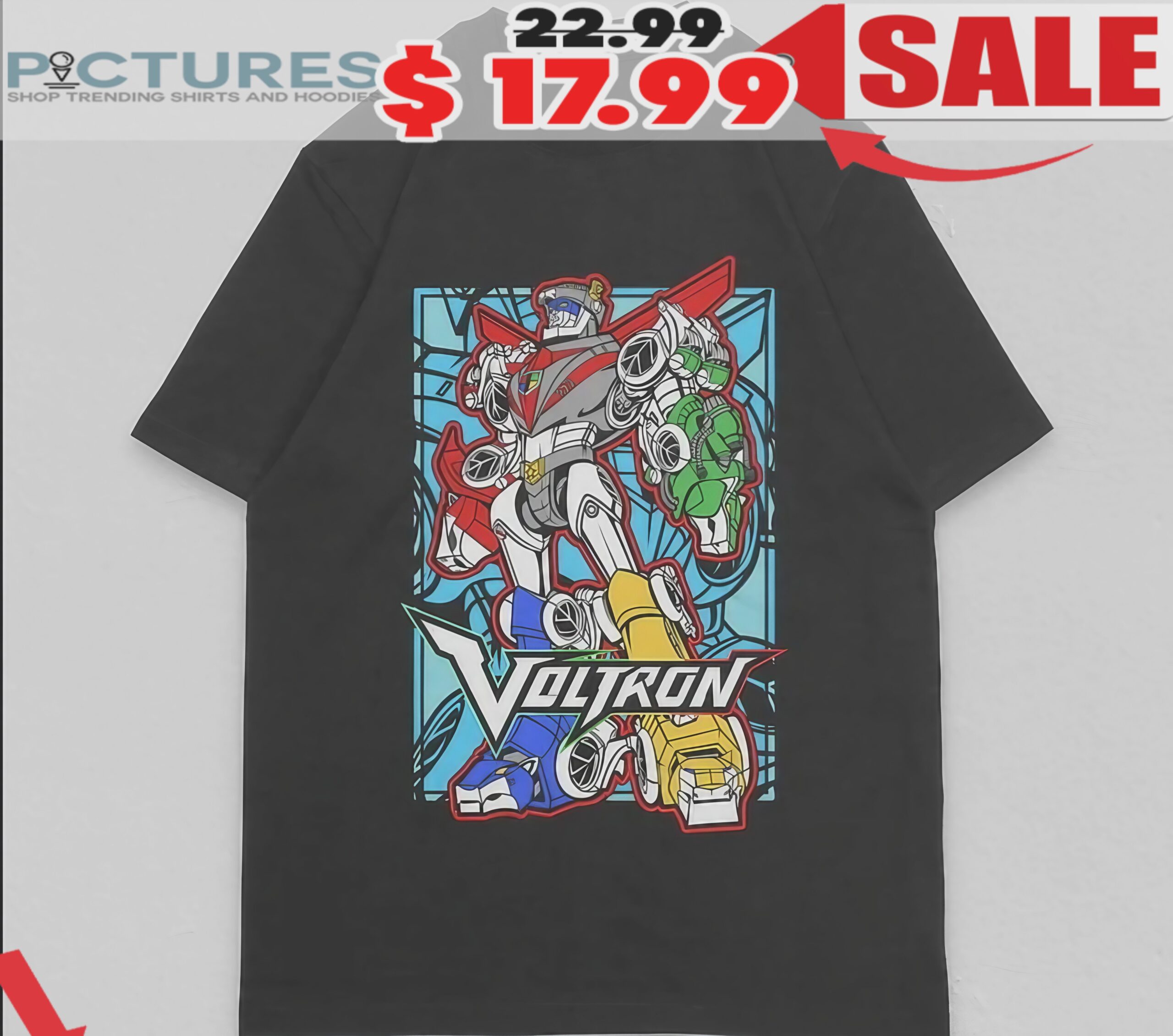 Voltron Super Robot 2025 Design Shirt