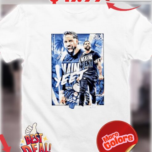 WWE 2025 Jey Uso Main Event Yeet WWE Poster Shirt