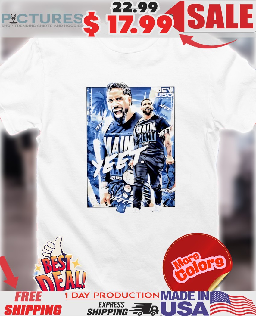 WWE 2025 Jey Uso Main Event Yeet WWE Poster Shirt