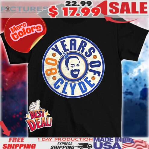 Walt Frazier 80 years of clyde vintage shirt