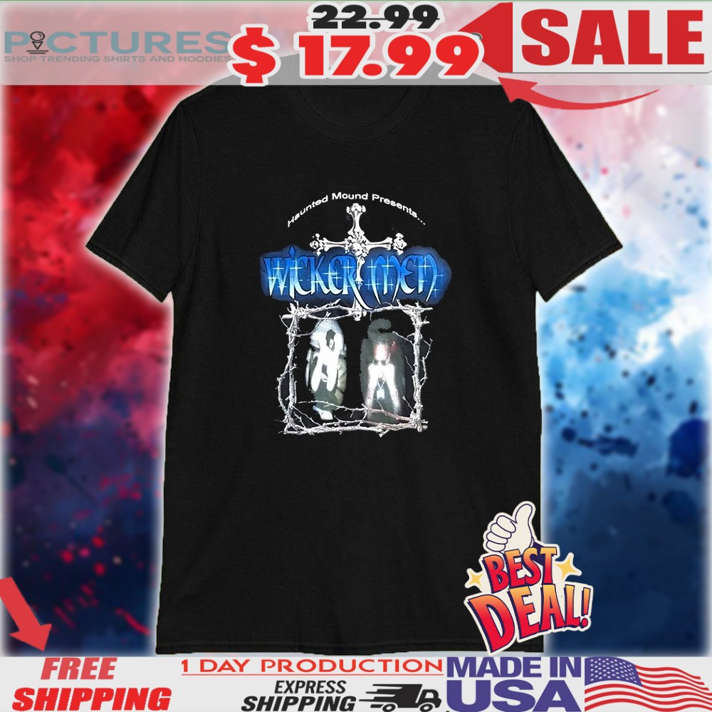 Wickermen Buckshot Hackle Haunted Mound Tour Shirt