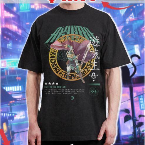 Yu-Gi-Oh! Celtic Guardian Anime Vintage Shirt
