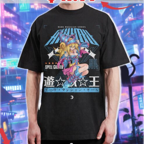Yu-Gi-Oh! Dark Magician Girl Series Spellcaster Anime Shirt