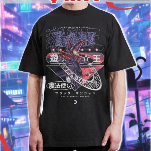 Yu-Gi-Oh! Dark Magician Series The ultimate wizard Japanese Anime Shirt