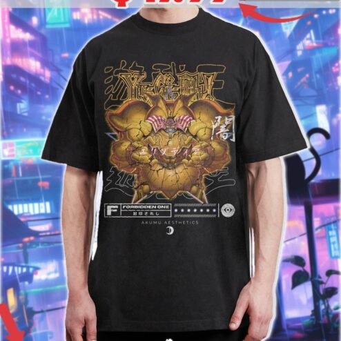 Yu-gi-oh! Exodia Forbidden One Vintage Anime Shirt