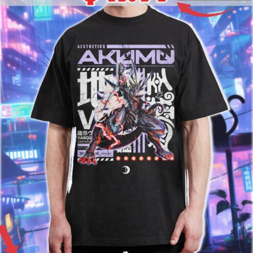 Yugioh! Vanquish Soul Caesar Valius Dragon Emperor Anime Shirt
