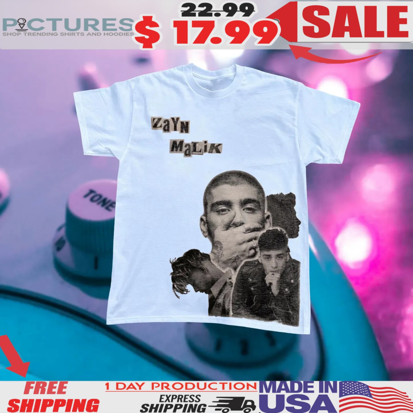 Zayn Malik Graphic Shirt Zayn Malik Graphic Shirt
