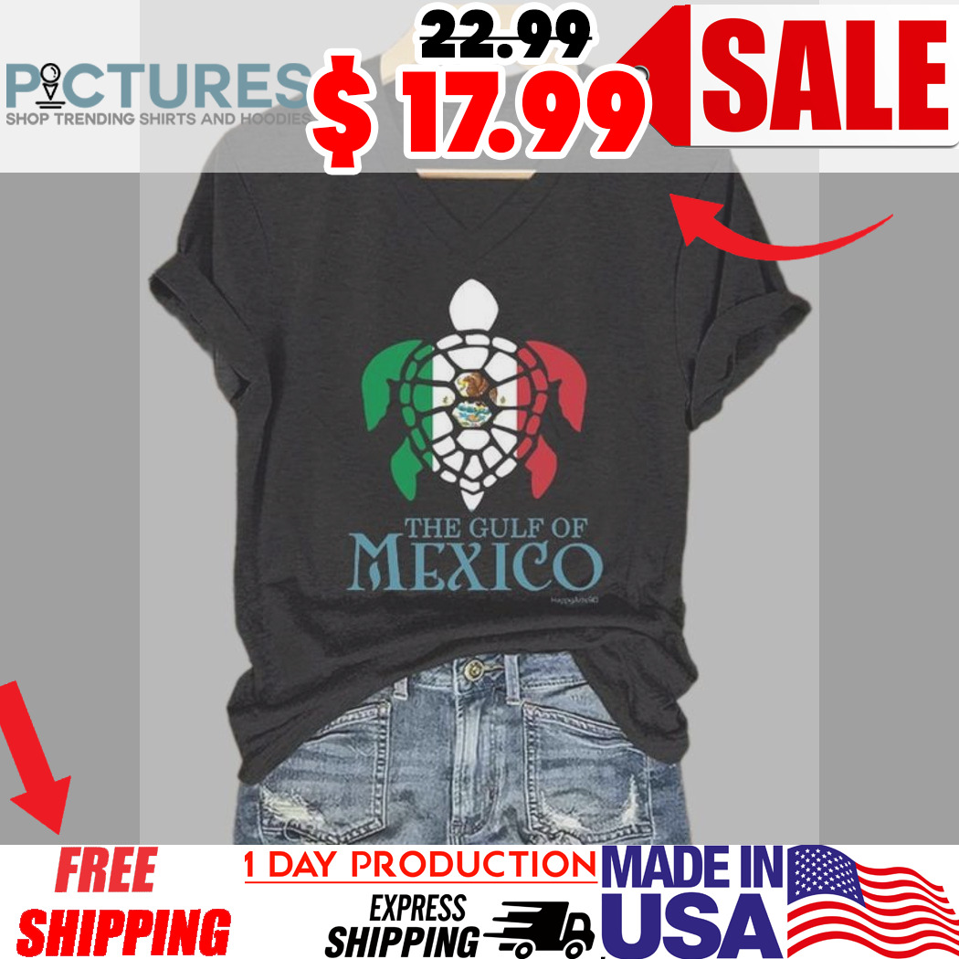 Gulf Of Mexico Forever Mexican Turtle Shirt