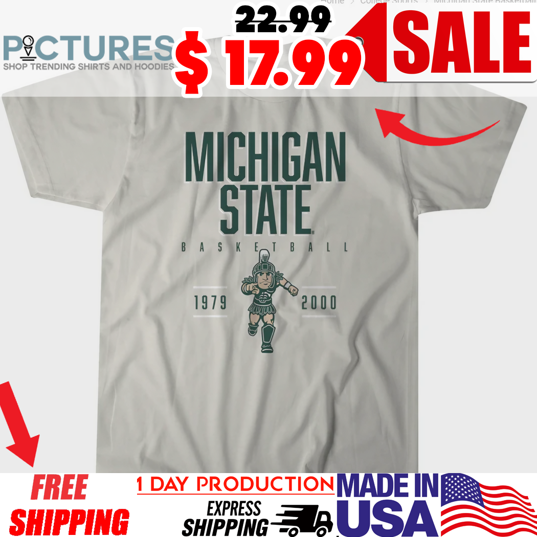 Michigan State Basketball Champ Years 1979 2000 Shirt