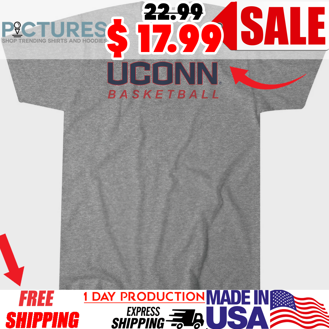 Uconn Huskies Basketball Logo Stack 2025 Shirt