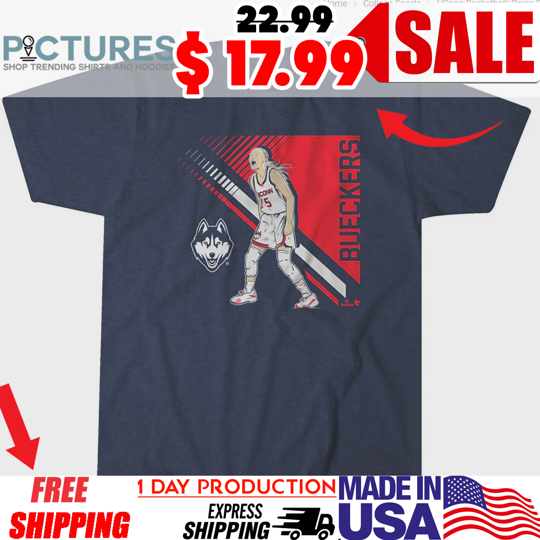 Uconn Huskies Basketball Paige Bueckers Superstar 2.0 Shirt