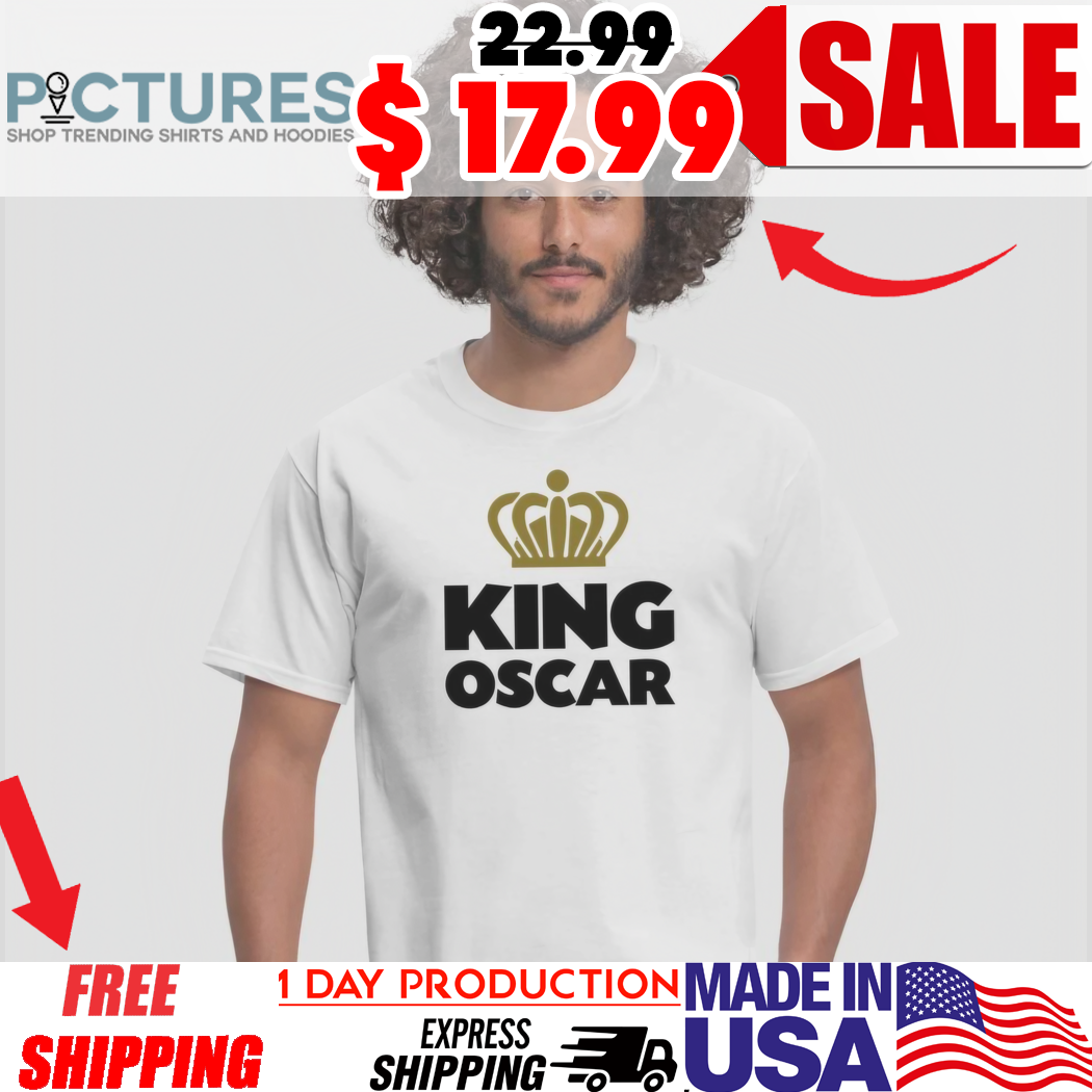 King oscar name thing crown shirt