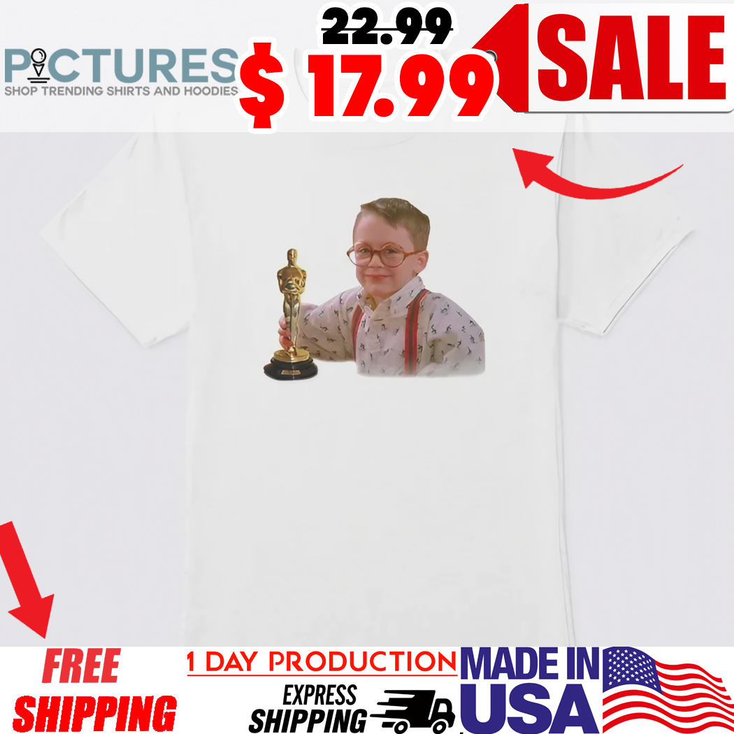 Little Kevin McCallister Winning Oscar Shirt