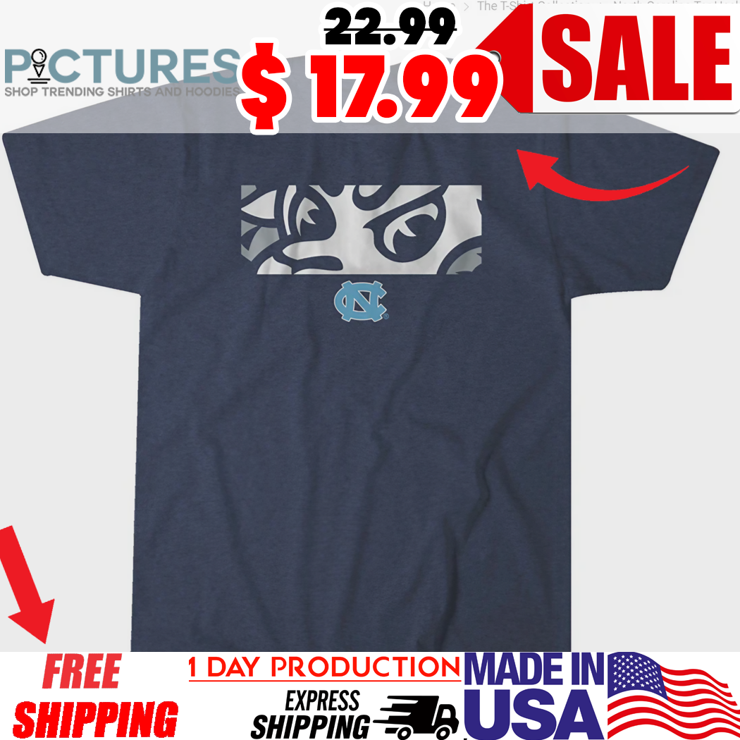 North Carolina Tar Heels Mascot Eyes shirt