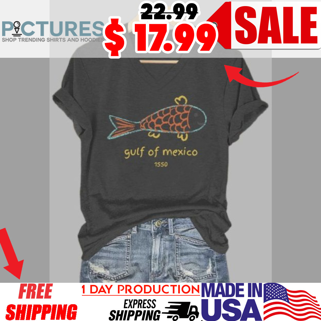 The Gulf Of Mexico 1550 Fish Shirt