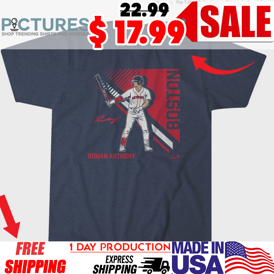 Roman Anthony Boston Red Sox Superstar Pose 2.0 Shirt