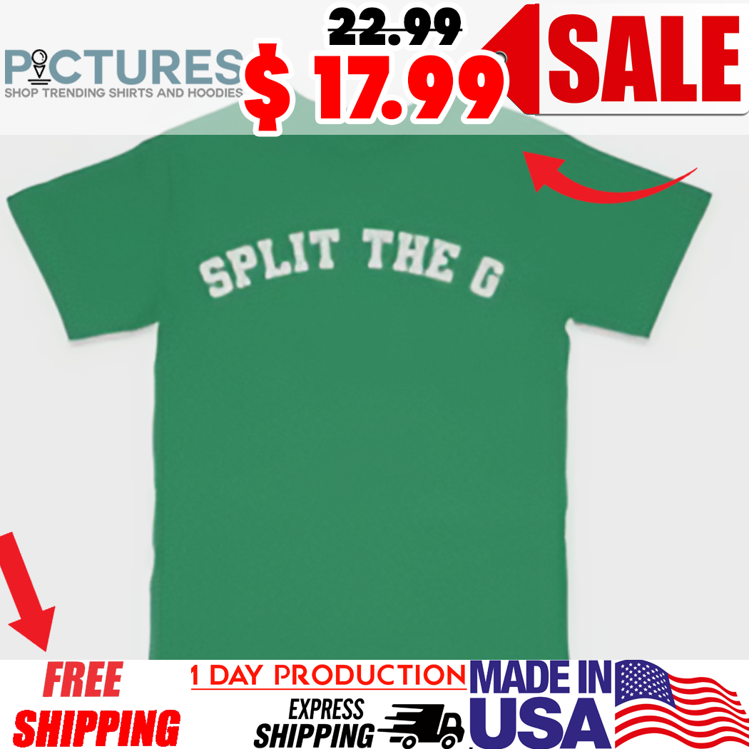 Split The G St Patrick's Day Shirt