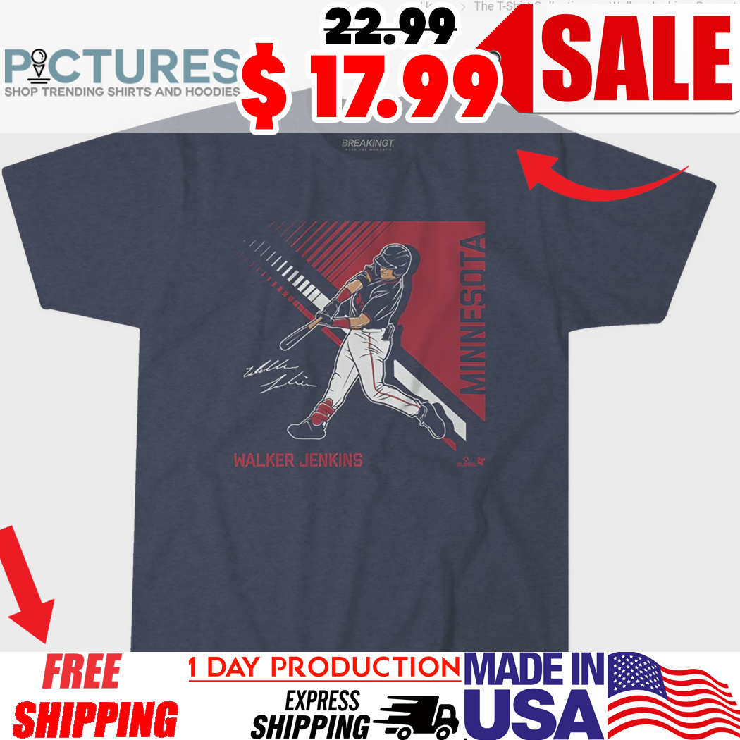 Walker Jenkins Superstar Pose 2.0 Minnesota Twins MLB Baseball 2025 Signature Shirt
